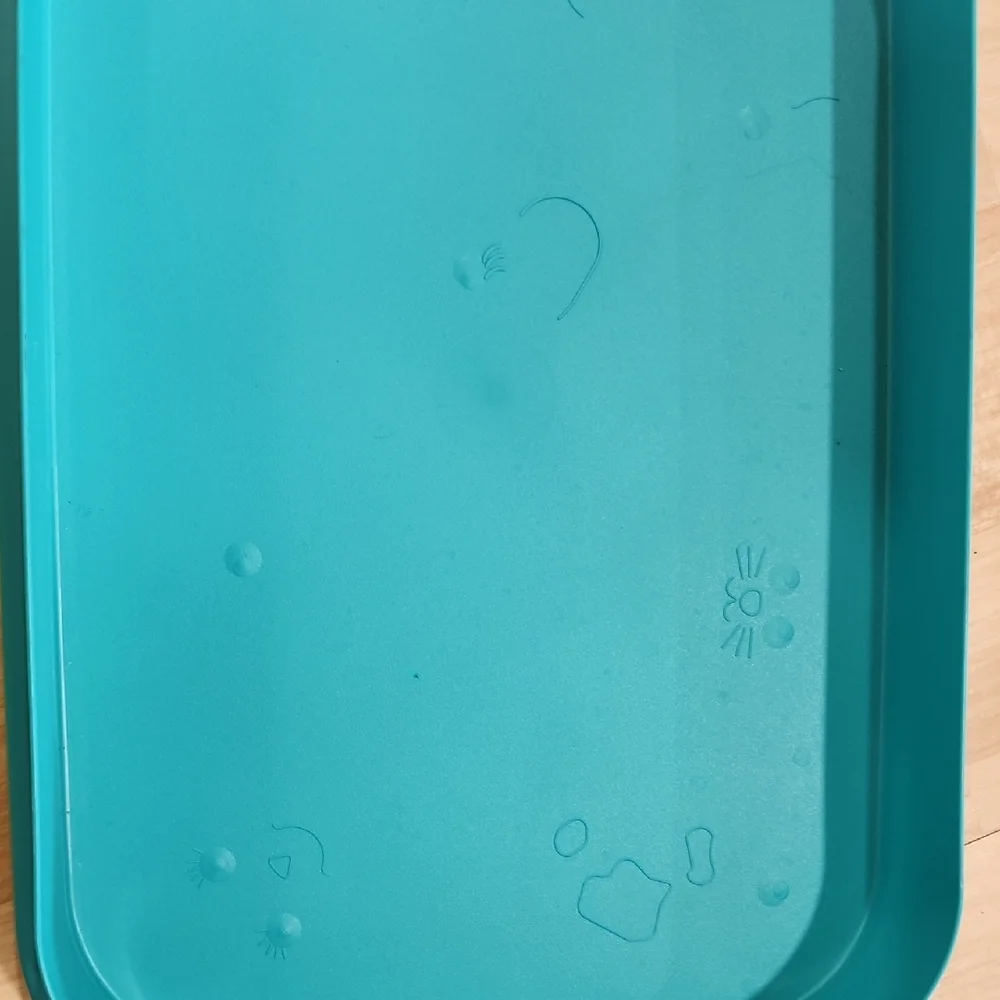 Tupperware Green and Blue Baking Tray